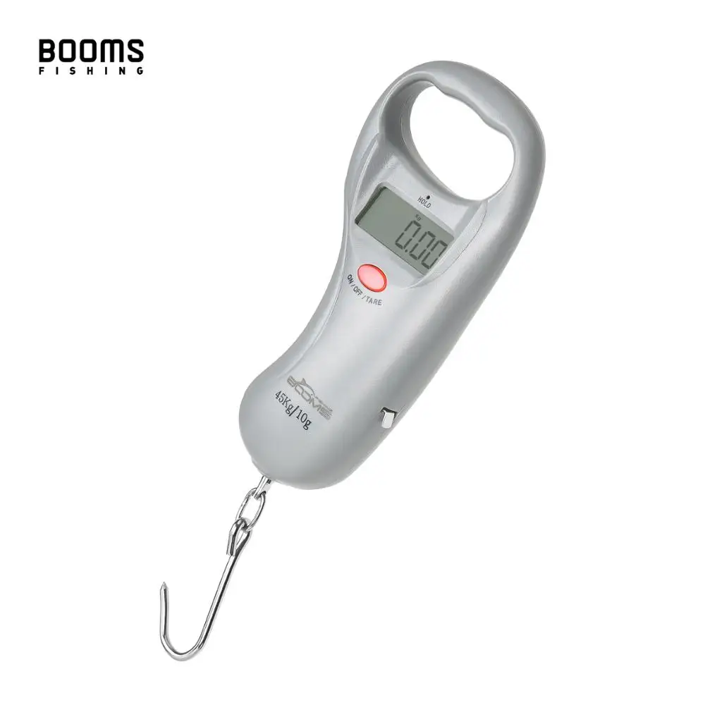 

Booms Fishing C02 Fish Scale Digital Fishing Weight Scale with Tape Measure