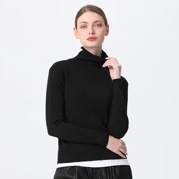 

New Fund 2019 Autumn Winters Contracted Melting System Reactor Female Sweater Knitting Render Unlined Upper Garment MD8320052VX