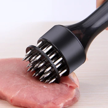 

Hot Sale 1 PC New Qualified Kitchen Tools Profession Meat Meat Tenderizer Needle Stainless Steel Kitchen Tools Accessories