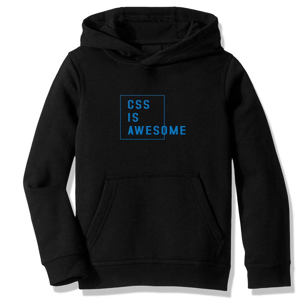 

Fleece Hooded Sweatshirt If Found Dead CSS Is Awesome Funny Developer Programmer Coder Joke Clothing