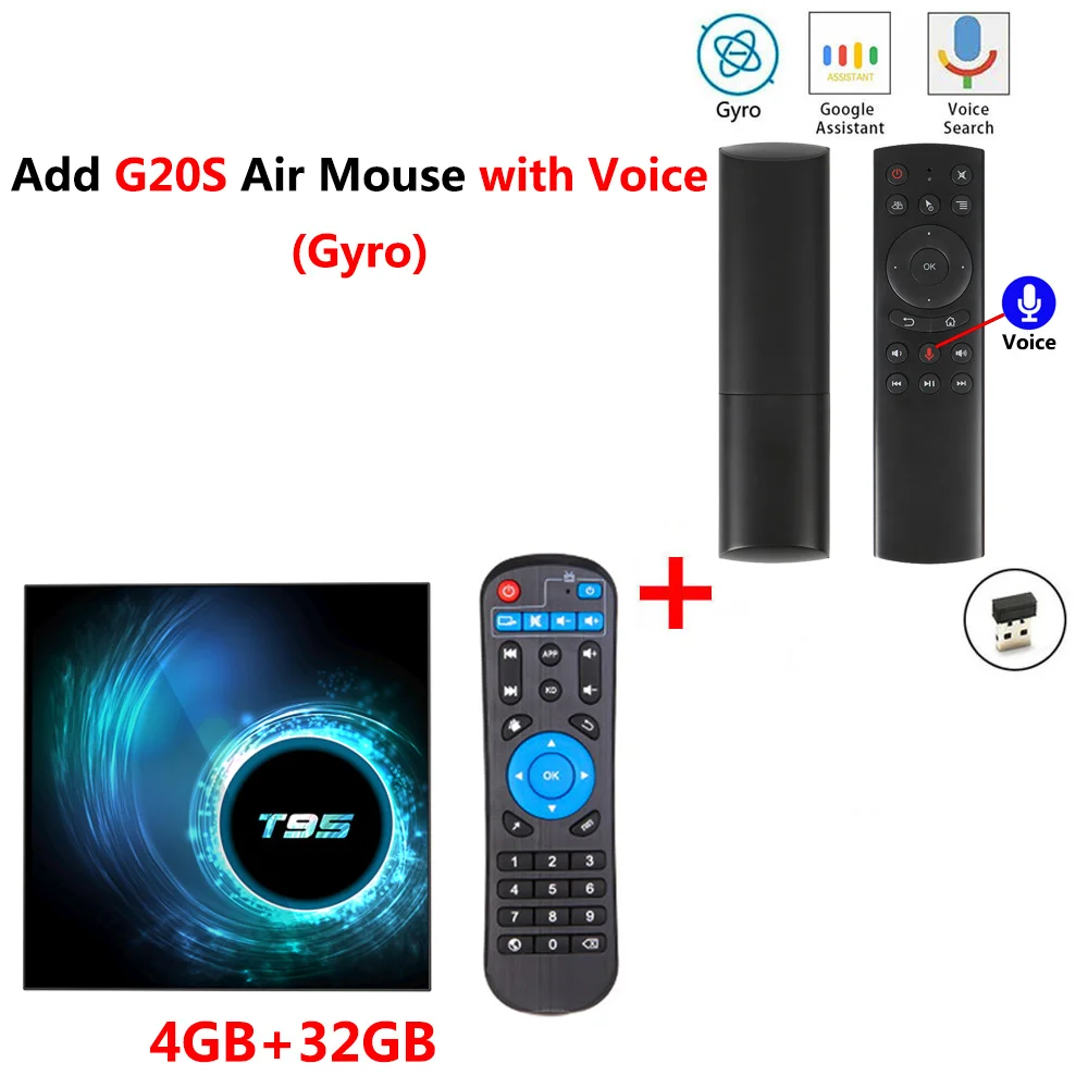 4GB 32GB add G20S Предпродажа T95 H616 Smart Android 10,0 tv Box 4 ГБ ОЗУ 32 Гб 64 Гб ПЗУ Allwinner H616 WiFi медиаплеер 6K HD 2 Гб 16 Гб телеприставка - Цвет: 4GB 32GB add G20S
