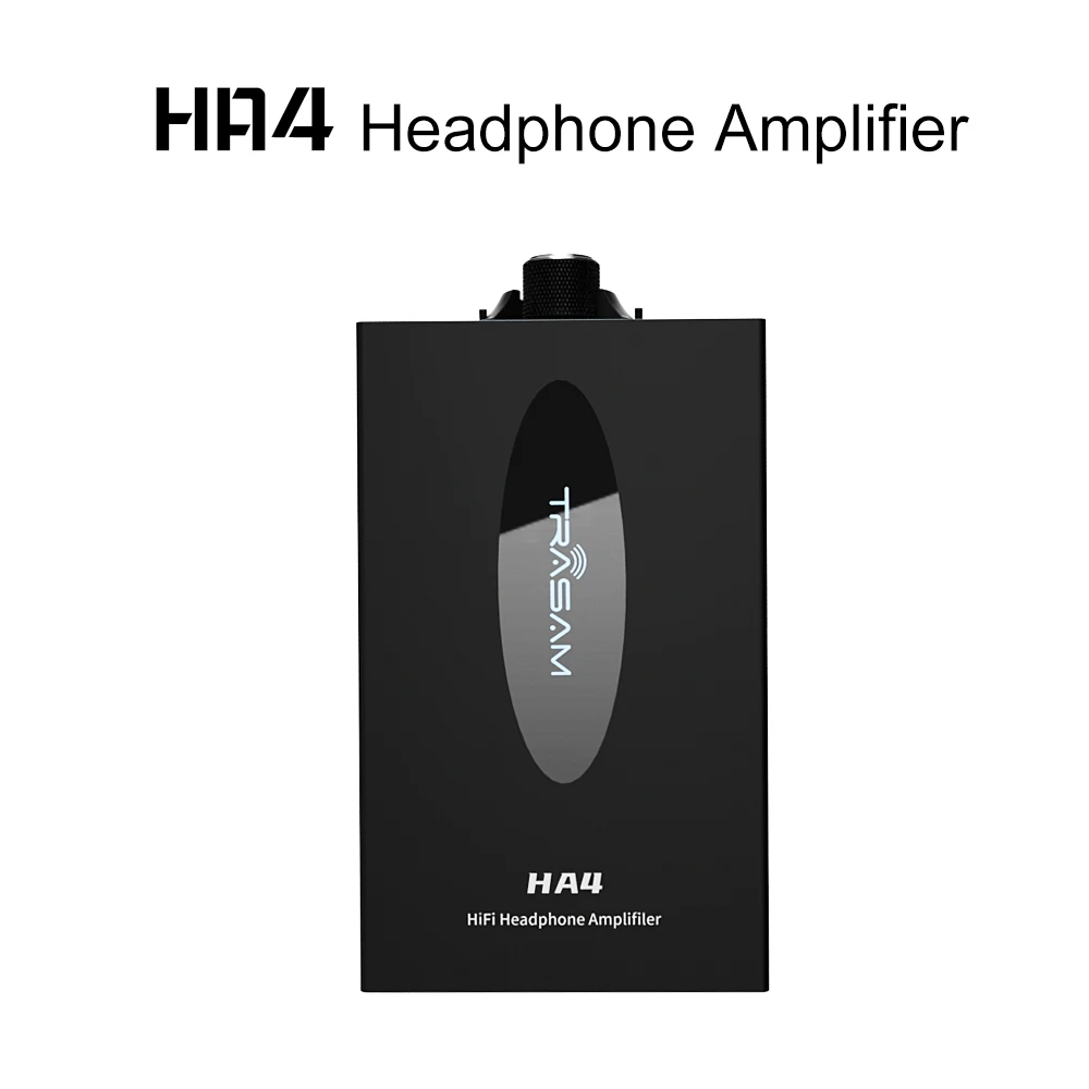 TRASAM HA4 1000mW Headphone Earphone Amplifier Decoder USB DAC DSD iPhone Android Music Player AMP ES9038Q2M