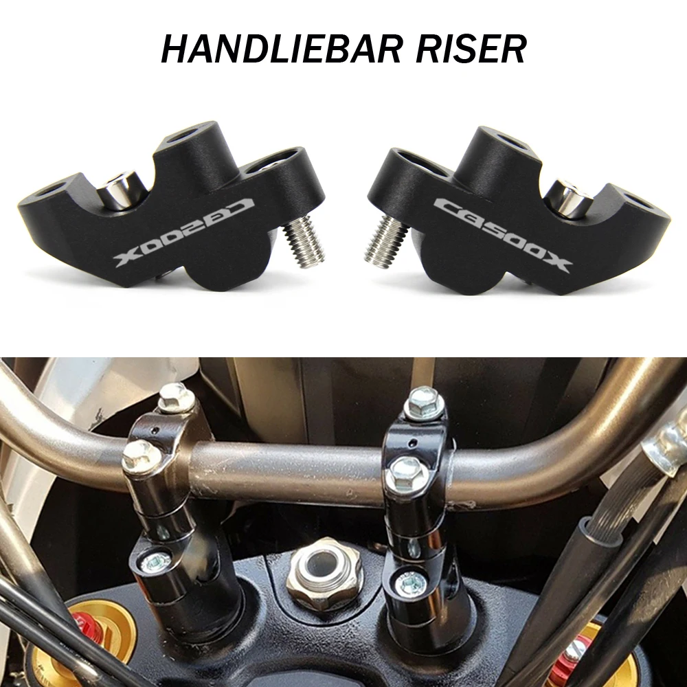 Per Honda Nc750S Nc750X Aac Cb300F Cb400F Cb500X Cb500F Nc700S Nc700X Cb 500X22Mm 7/8 "Riser Manubrio Riser Fat Bar Riser