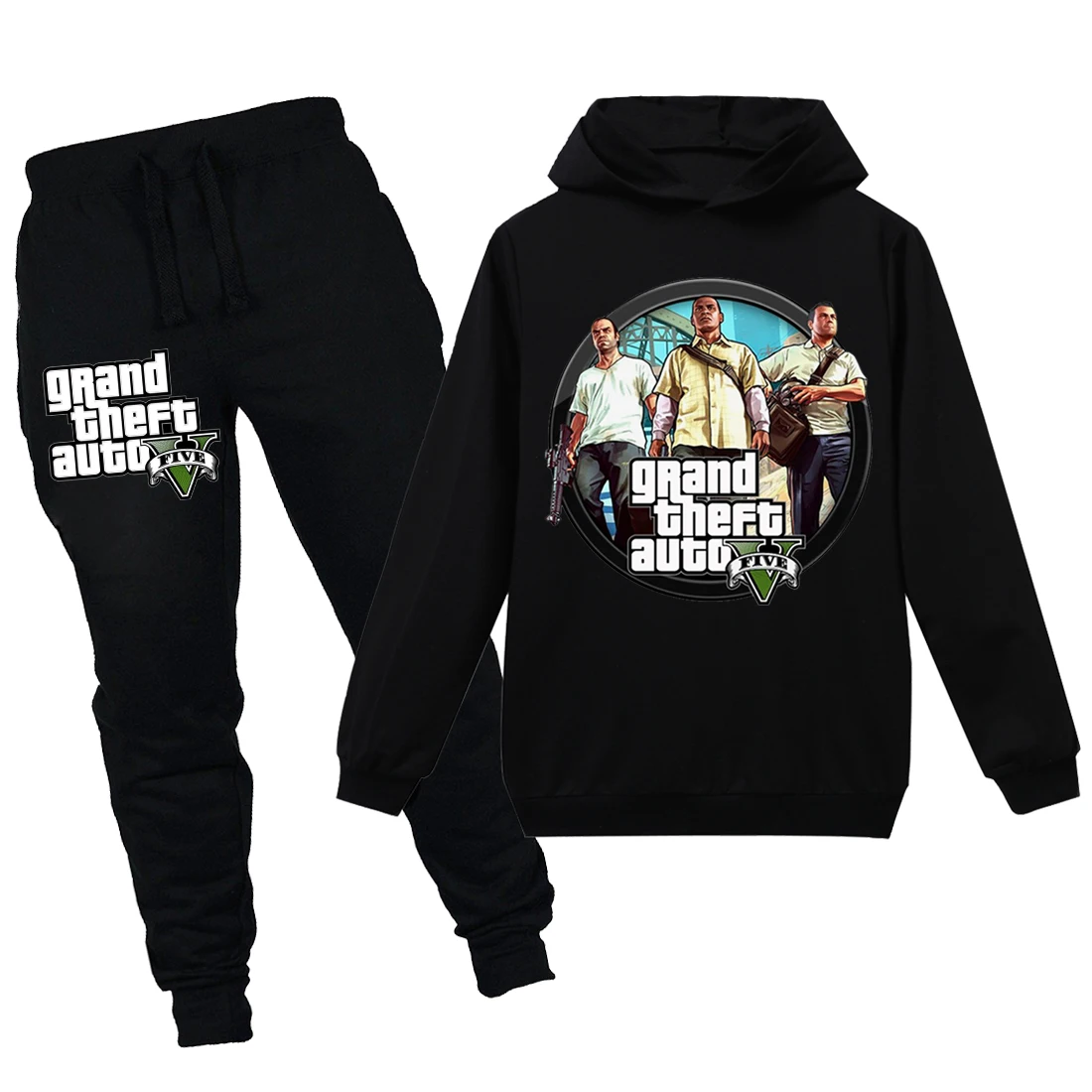 PH1214 Fortnight/рубашка детские толстовки с капюшоном с принтом «Theft Auto V Gat 5» Одежда для маленьких мальчиков одежда с капюшоном для маленьких девочек зимняя футболка с длинными рукавами футболки для игр - Цвет: PH1214