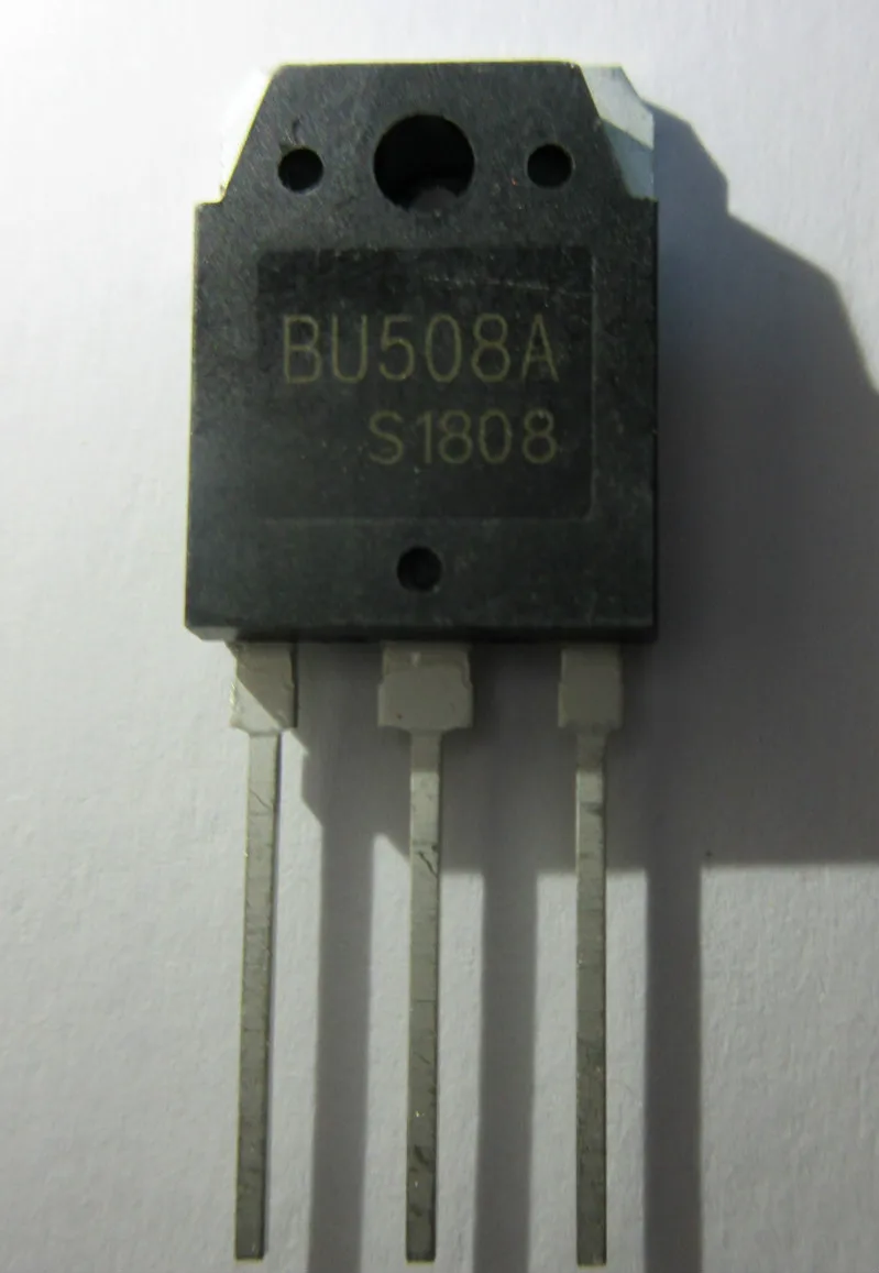 10 шт в упаковке, новая BU508 BU508A 8A/1500 V/125 W TO-3P