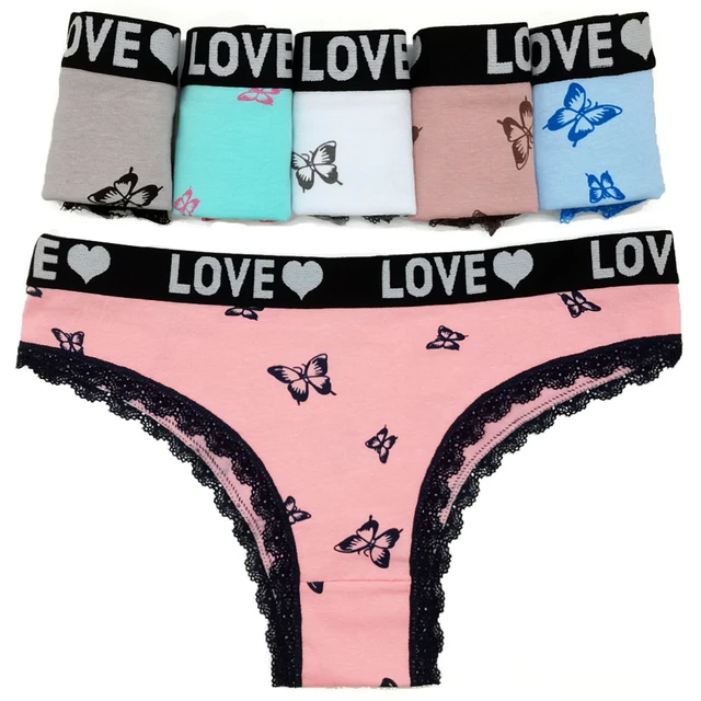 Japanese Cute Girls Low Waist Panties Briefs Kawaii Comfort Low Waist  Underwear