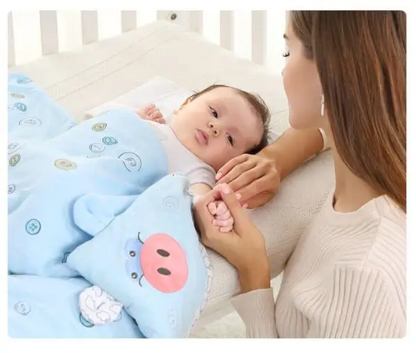 Sallbaby/детское осенне-зимнее утепленное одеяло с защитой от пуха