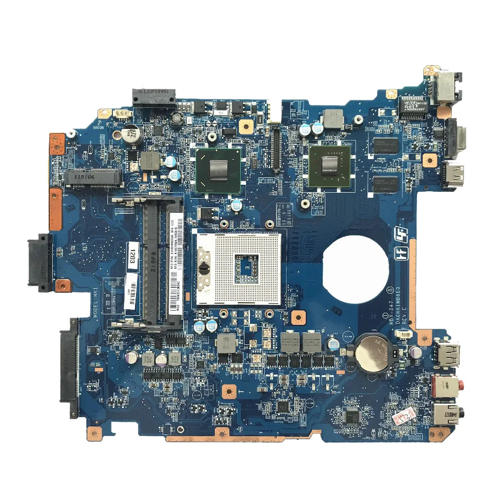 

Excellent For Sony VPCEH Laptop Motherboard HM65 410M/1GB GPU A1827702A MBX-247 DA0HK1MB6E0 100% working