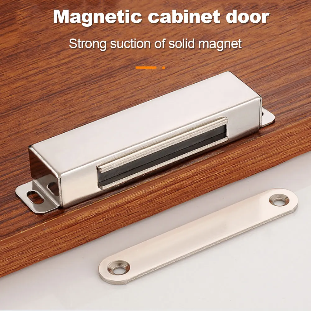 2 компл. Шкаф из нержавеющей стали шкаф ближе аппаратная мебель с винтом Магнитные защелки двери сверхмощный дом сильные защелки