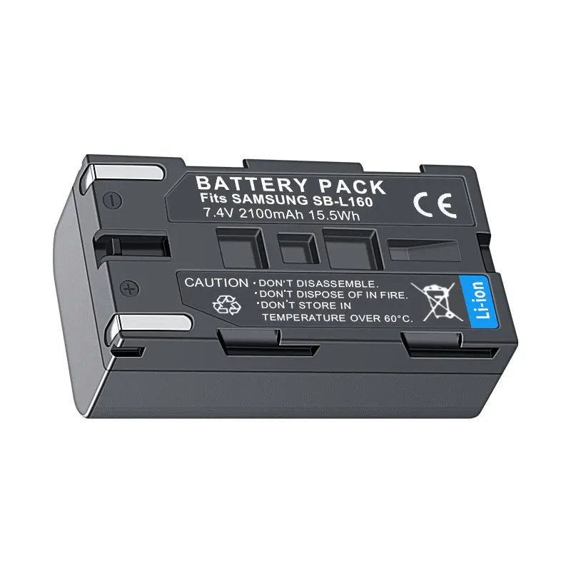 Bateria de Lítio-íon Recarregável para Samsung Sb-l320 Sbl320 Sb-l160 2100mah Sb-l110a Sbl110a Sbl160 - Image 2