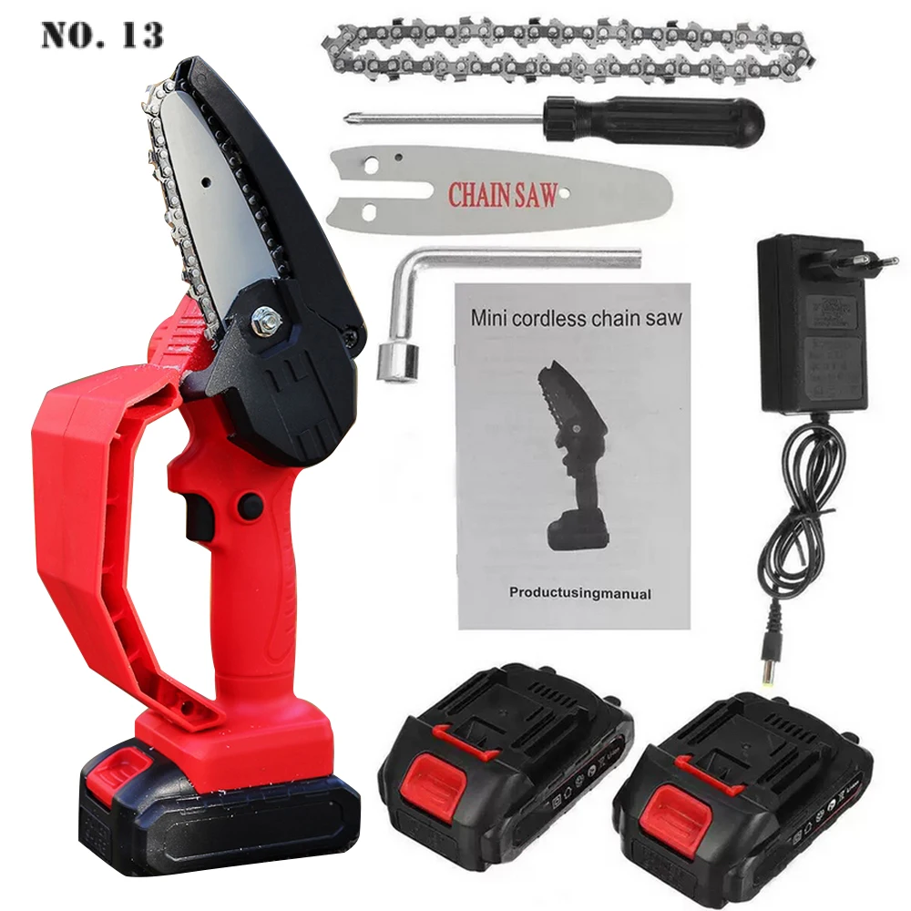 

4 Inch Lithium Electric Saw, Cordless Small Electric Saw,Woodworking Saw,One-handed Electric Saw, Electric Chain Saw US/EU/UK/AU