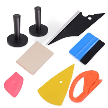 

EHDIS Vinyl Wrap Carbon Fiber Film Squeegee Scraper Kit Magnetic Magnet Holder Car Styling Sticker Accessories Cutter Knife Tool