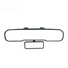 2 In 1 Interior Safety Mirrors Universal Double Rotatable Child View Infant Kids Wide Angle Car Rearview Mirror