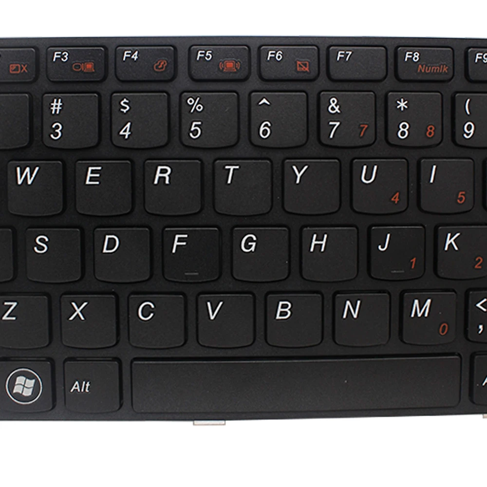 Английский Замена клавиш клавиатуры для ноутбука lenovo B470 B475 B475E B480 B490