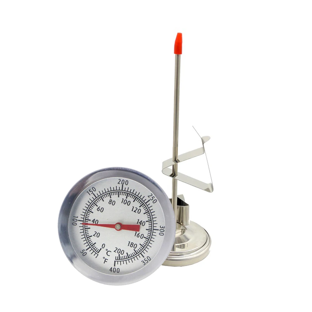 0200℃ New Meat Thermometer With Clip Kitchen Cooking Food 200mm Probe