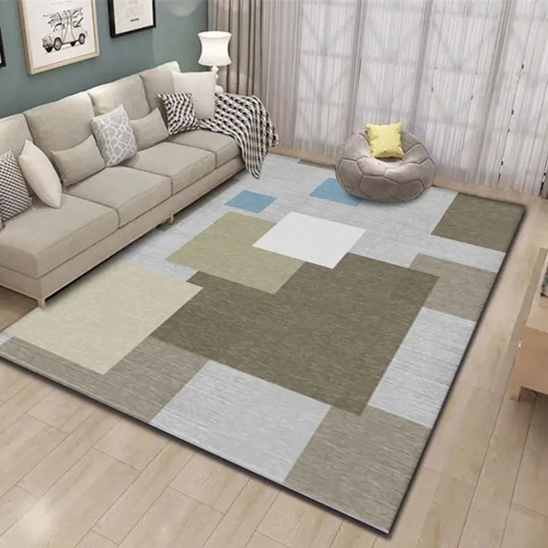 Нордические ковры и ковры для дома, гостиной, Современный 3D геометрический коврик, коврик для пола, для спальни, нескользящий диван, журнальный столик, коврик для двери