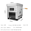 850W meat cutter Fast meat slicer electric Commercial slicer Shred Fully automatic  meat slicer machine 2