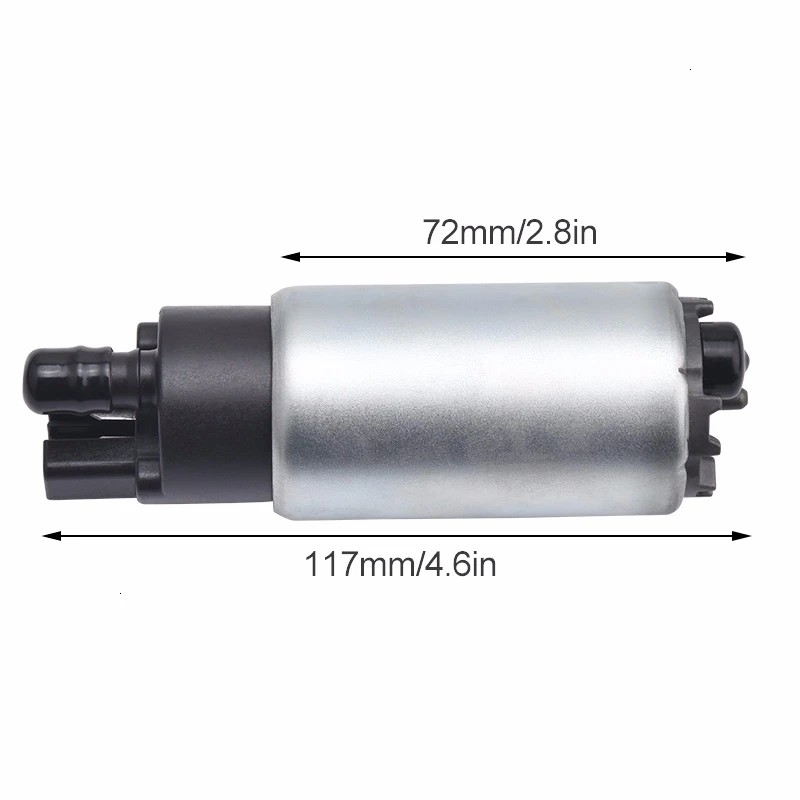 12V 120LPH высокопроизводительный универсальный Электрический топливный насос в баке с установочным комплектом