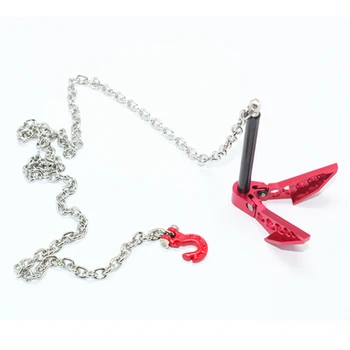 

Rc Crawler Cars Scene Decoration Model Metal Ground Anchor For 1/10 Scale SCX10 WRAITH CC01 4WD F350 HILUX TRX4