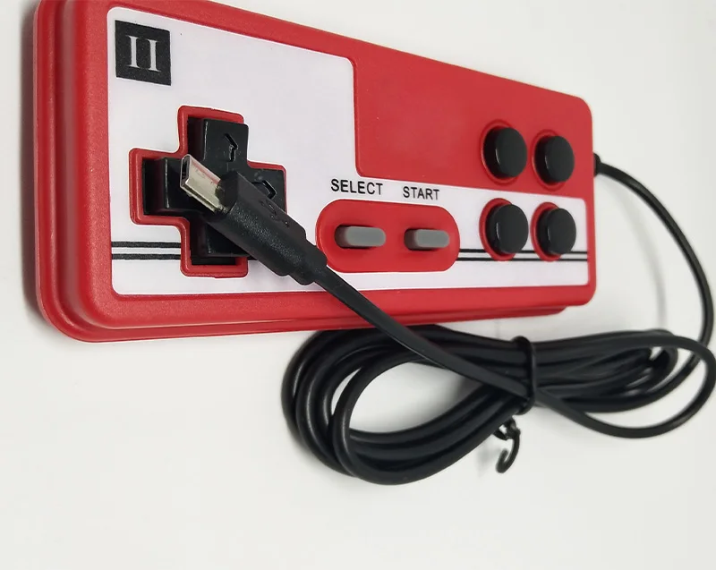 Built-in 400 Games 1000mAh Battery Retro Video Handheld Game Console+Gamepad 2 Players Doubles 3.0 Inch LCD Game Player TV Out - Цвет: the gamepad only