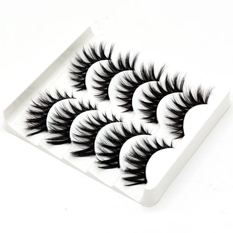 5Pairs 3D Soft False Eyelashes Long Makeup Lashes Extension 100% Cruelty Free Handmade Eyelash Full Strip Fake Lashes For Beauty 5Pairs 3D Soft False Eyelashes Long Makeup Lashes Extension 100% Cruelty Free Handmade Eyelash Full Strip Fake Lashes For Beauty