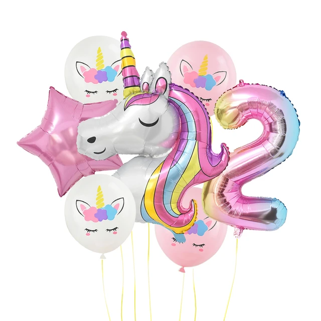 Accessoires photo Anniversaire Licorne