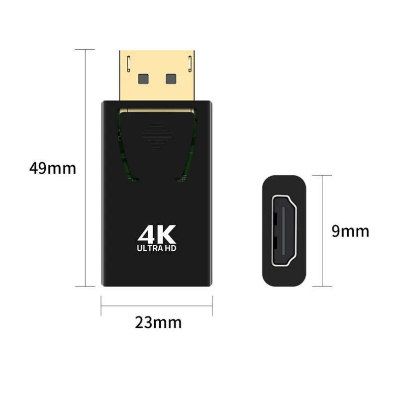 Адаптер Displayport HDMI 4K 3D позолоченный конвертер DP в M F с монитор HDTV или проектор