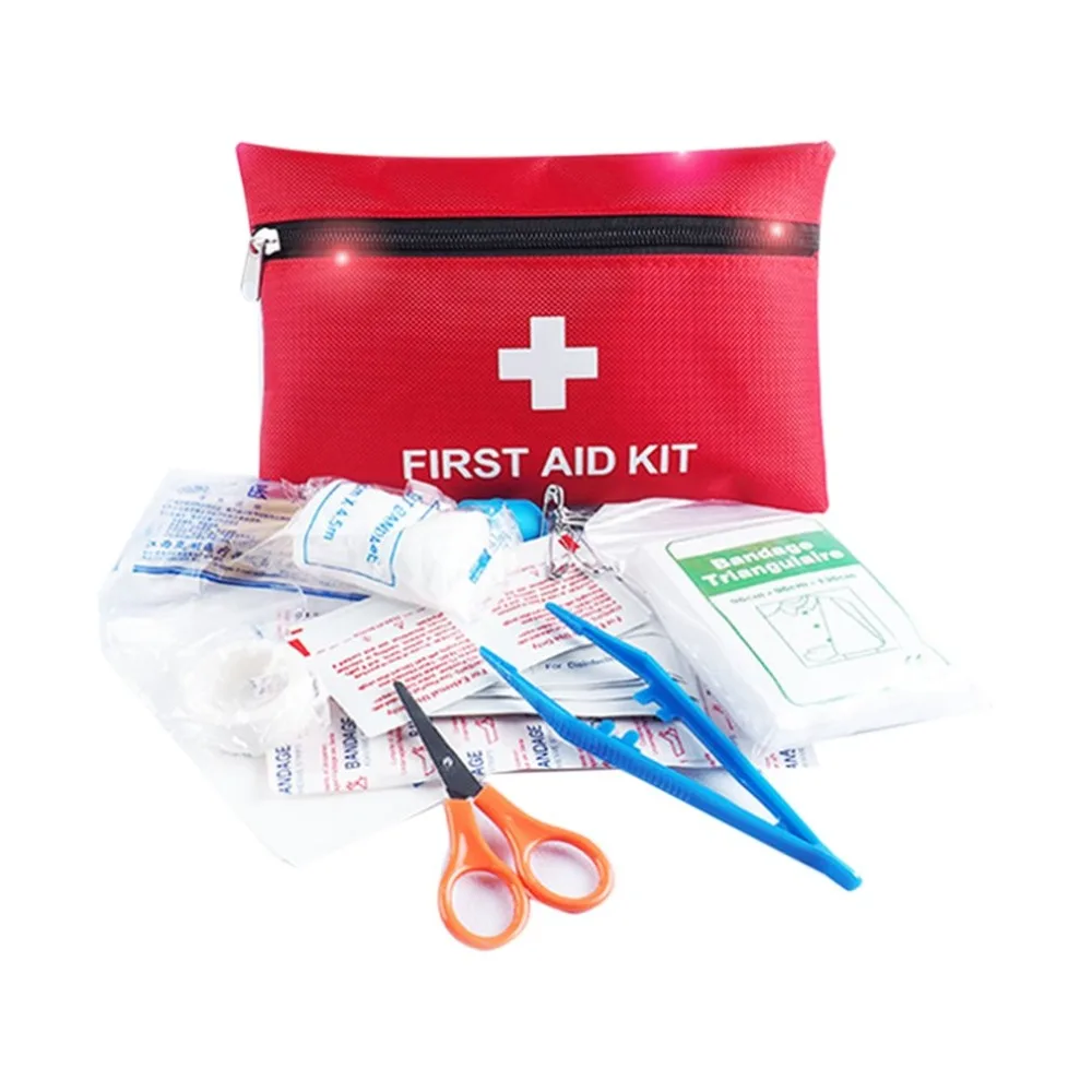На открытом воздухе скорая медицинская сумка лекарство таблетки коробка домашний отдых путешествия Автомобильный аварийный комплект хранения Чехол 13 шт./компл