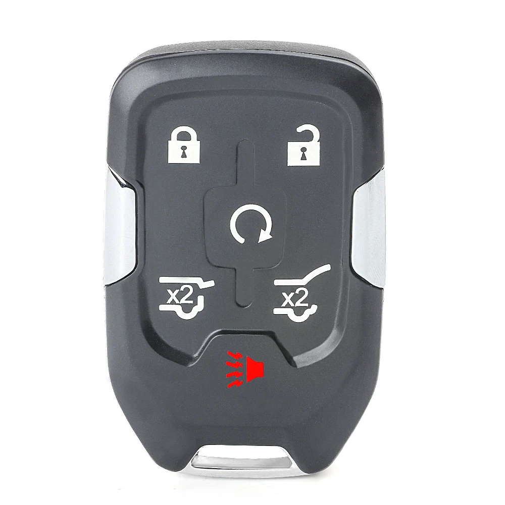 Keyecu 6 кнопок умный дистанционный Автомобильный ключ для GMC Yukon XL Denali для Chevrolet Suburban Tahoe FCC: HYQ1AA