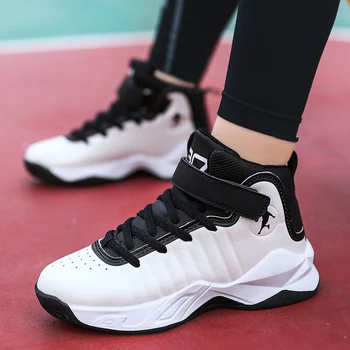 

Sport Kids Sneakers Boys Casual Shoes For Children Sneakers Girls Shoes Basketball Footwear Leather Anti-slippery Trainers 2020