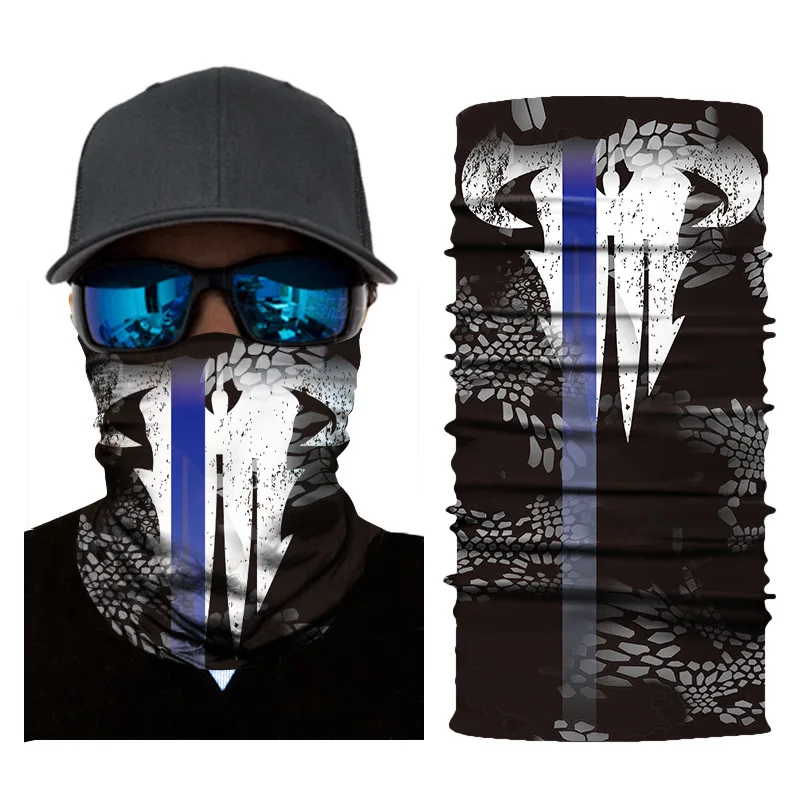 black scarf mens 3D Seamless Magic Scarf Cycling  Balaclava Head Scarves Headband Neck Face  Motorcycle Bandanas men and women snood shield mens white scarf