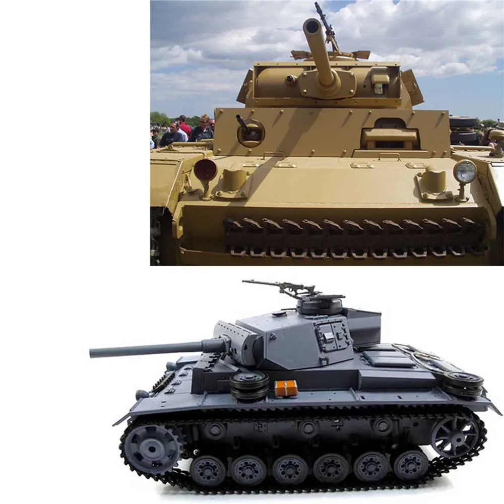 Mato 1:16 1/16 RC Panzer III Cupola Metal Machine Gun 