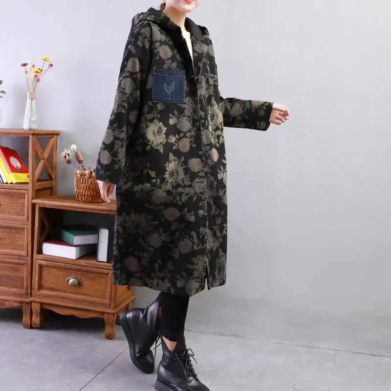 Max LuLu Korean Fashion Luxury Streetwear Ladies Long Parka Womens Vintage Denim Winter Jackets Thicken Warm Coats Windbreakers