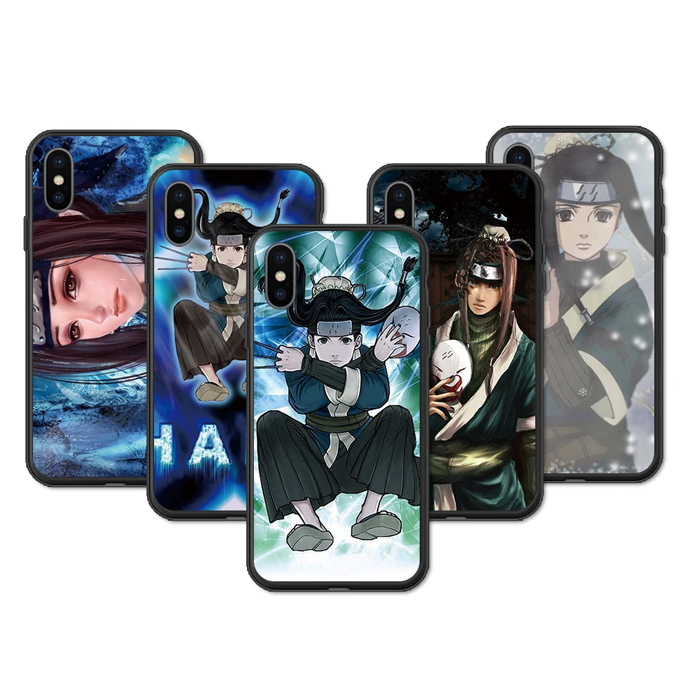 Наруто Хаку чехол для телефона iPhone 11 Pro Max X XS XR 8 7 6 5 s Plus Силиконовый ТПУ мягкий Капа