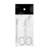 LIZY 3.5mm Thickness Eyelash Scissors Stainless Steel Small Scissors for Cuticula Scissors for Nails Manicure with A Curve 5