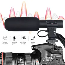 Stereo Camcorder Microphone DSLR Camera Microfone Digital Video Recording Microphone 3.5mm Audio Plug Professional boya by f8c professional xlr cardioid lavalier microphone for dslr camera sony panasonic camcorder vocal