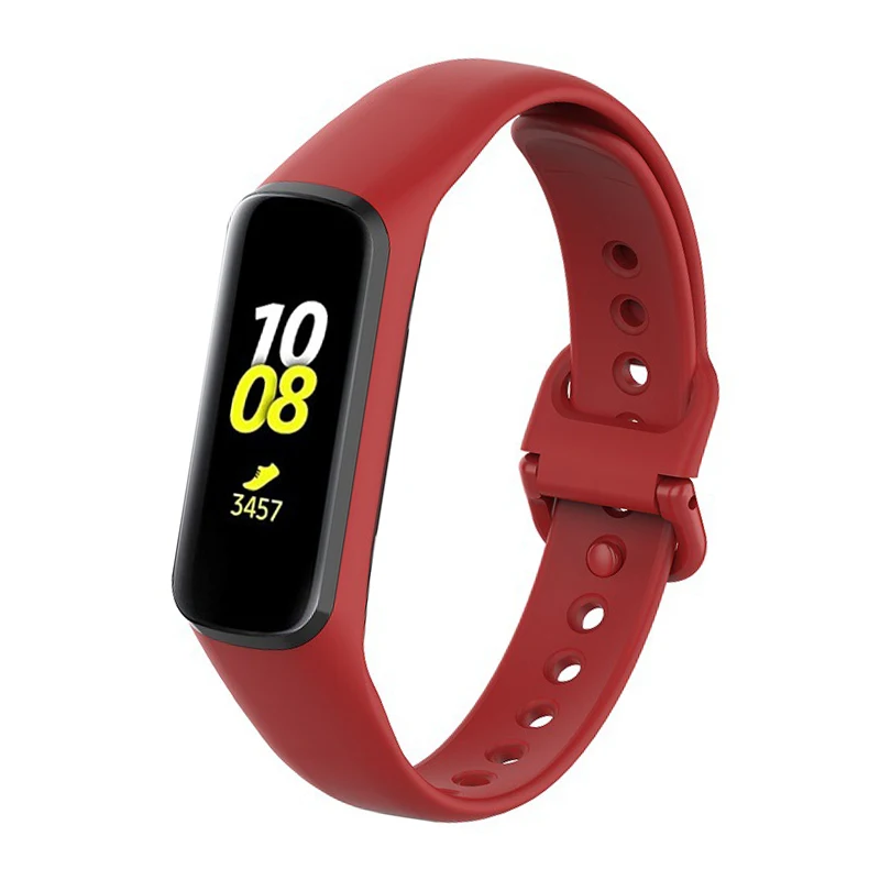 Силиконовый ремешок для смарт-часов Samsung Galaxy Fit-e/R375 браслет с шагомером и