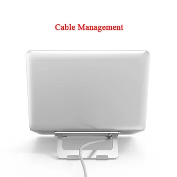 

Foldable Laptop Stand Aluminum Adjustable Desktop Tablet Holder Desk Table Mobile Phone Stand practical