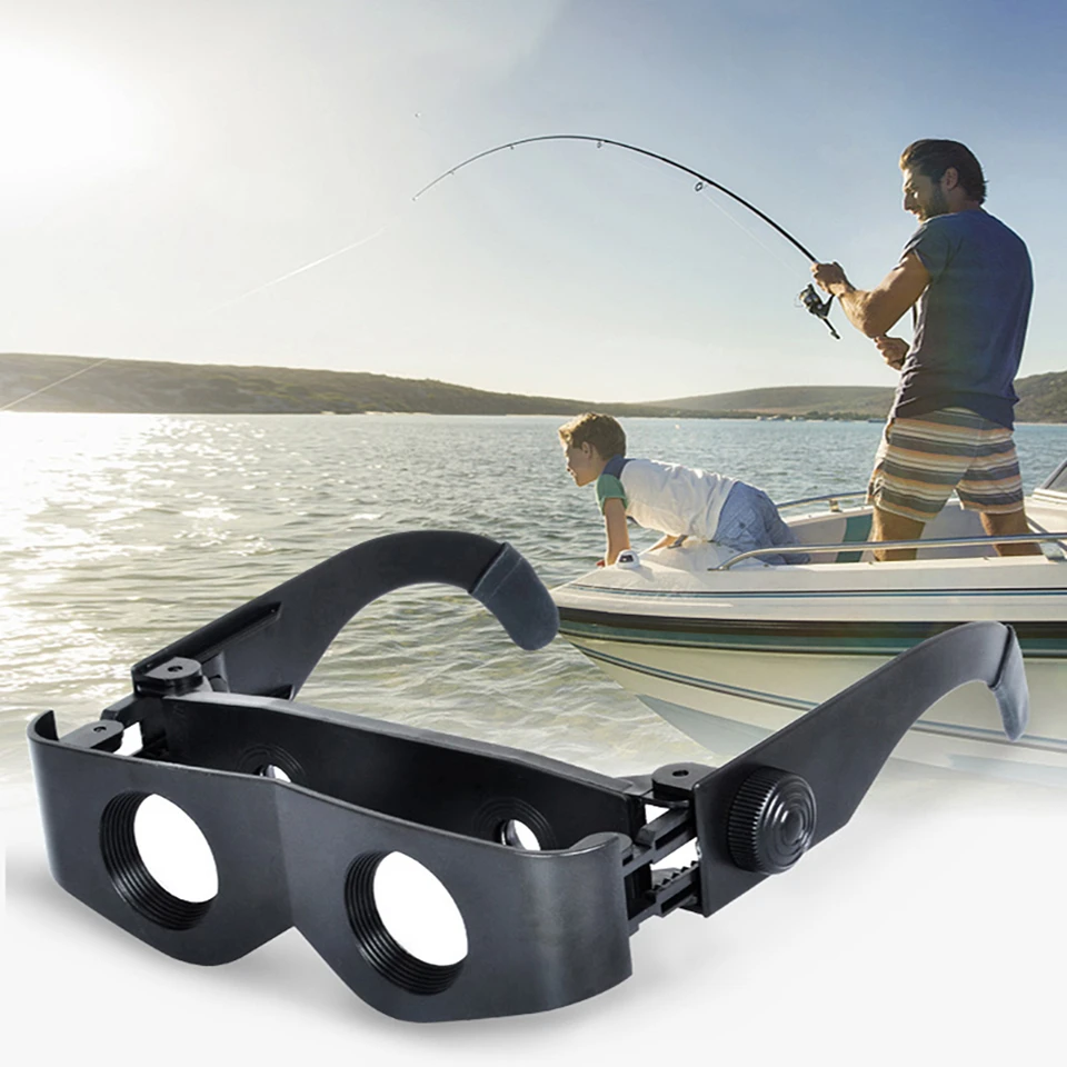 10x Focus Double Lens Magnifying Glass Headset Glasses Magnifier Look