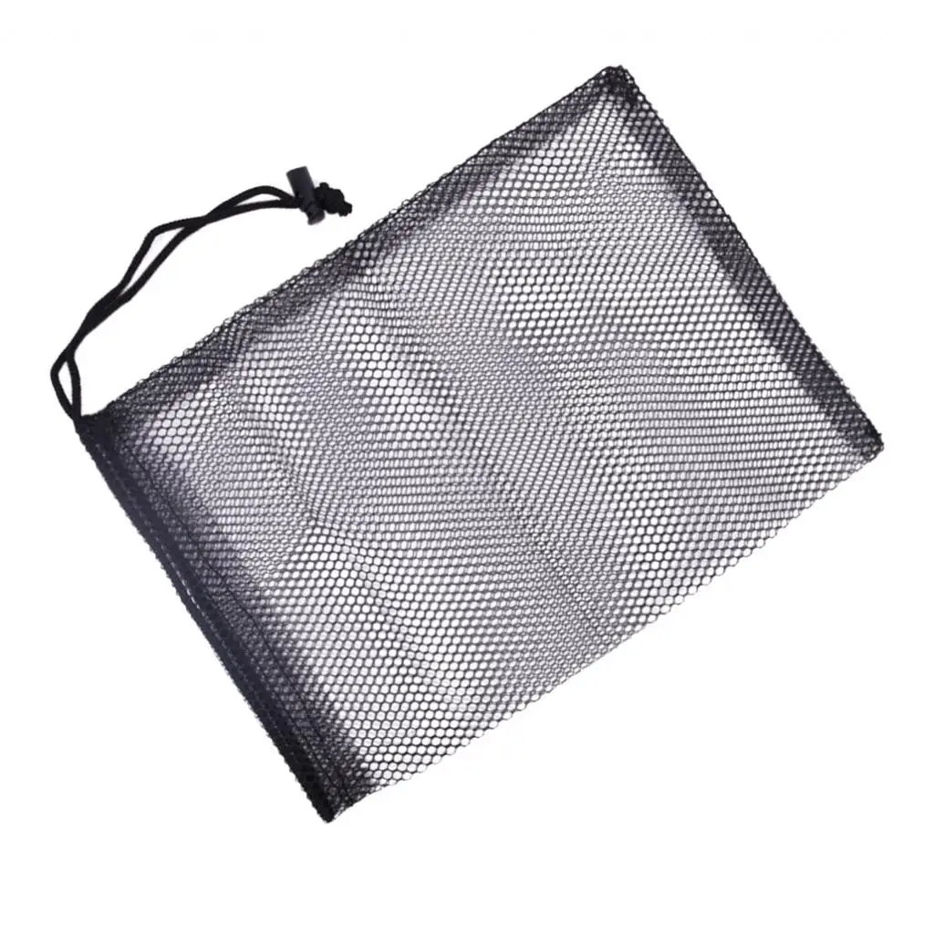 Golf Ball Bag Mesh Stuff Sack, Laundry Bag, Durable & Lightweight - 11.81x7.87 inch