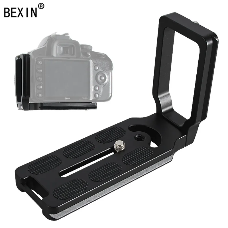 

Digital Camera Quick Release L Plate Camera Mount Adapter Bracket Vertical Shot Plate For Arca Swiss Tripod Monopod Ball Head