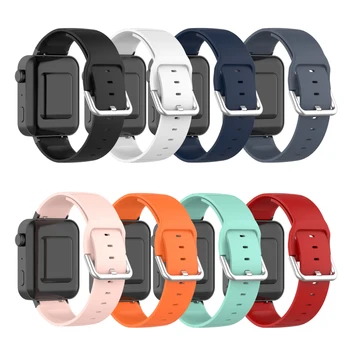 

20mm Soft Silicone Strap For Xiaomi Smart Watch Band Replace Bracelet Mi Watch Strap Accessories