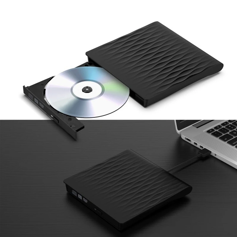 Внешний CD DVD привод USB 8/7 рекордер ультратонкий плеер для ноутбука Mac OS Windows 10/|Боксы