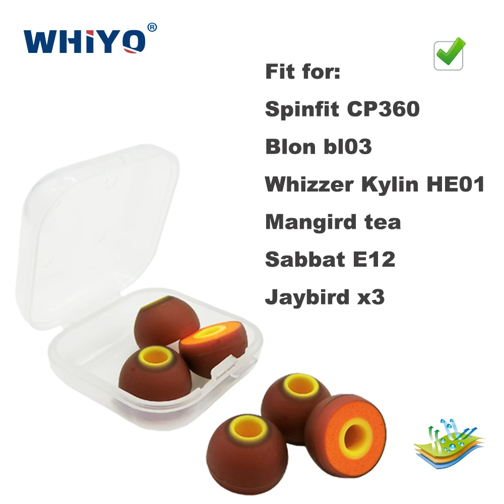 

Сменные Силиконовые амбушюры для Spinfit CP360 Blon bl03 Whizzer Kylin HE01 Mangird tea Sabbat E12 Jaybird x3