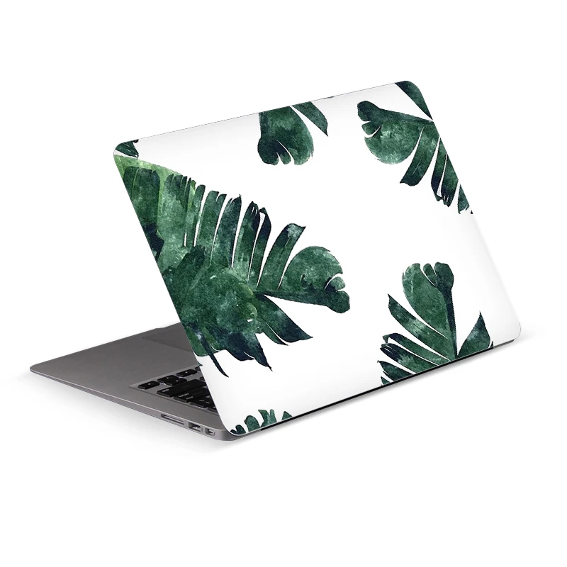 Autocollant pour ordinateur portable - 14 pouces - Feuilles - Tropical -  Motif 