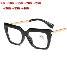 Негабаритный женский мульти фокус модные очки для чтения Роскошные леопардовые диоптрические ретро мужские Оптические прогрессивные очки для чтения NX