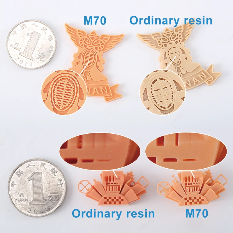 Resione M70 1 кг легкий специфический запах 3D принтеры смолы для Elegoo Anycubic объект