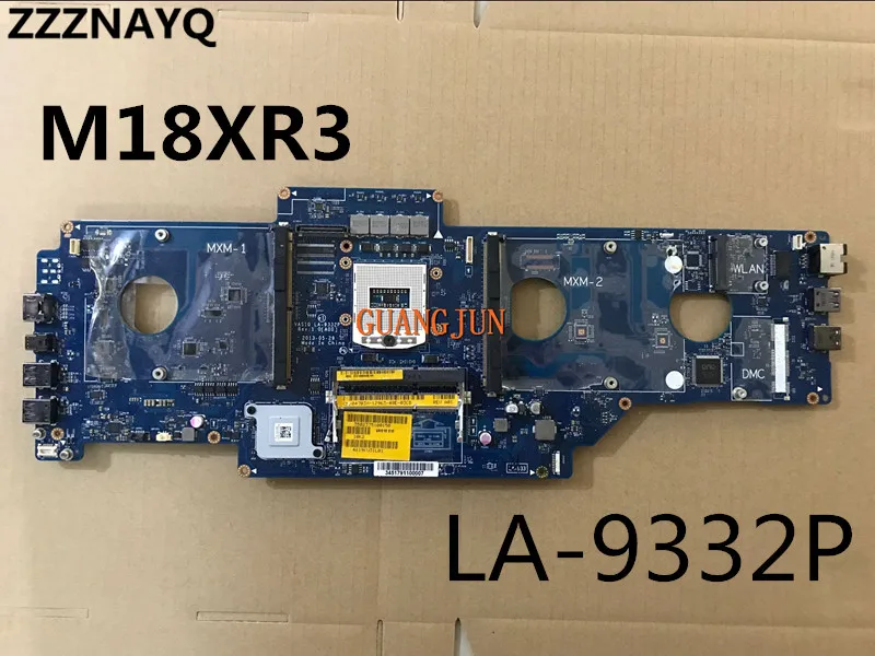 PALUBEIRA LA-9332P For DELL Alienware M18x R3 Laptop Motherboard CN-04703X 04703X 4703X 100% TEST OK | Компьютеры и офис