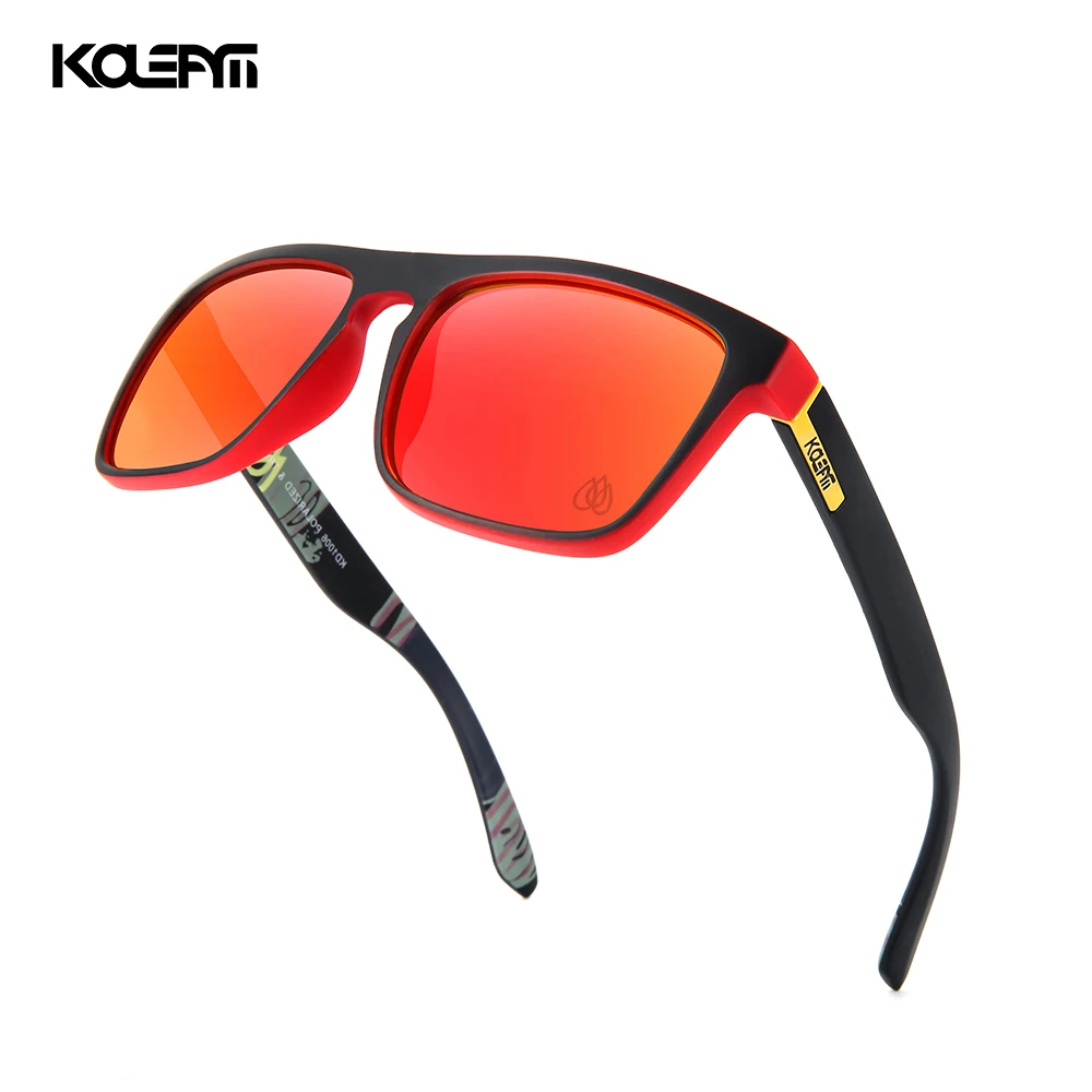 red lens polarized sunglasses