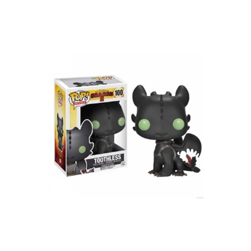 Funko Pop Dragon Toothless #100 Action Figure Collectible Model Doll Toys for Children Gift | Игрушки и хобби